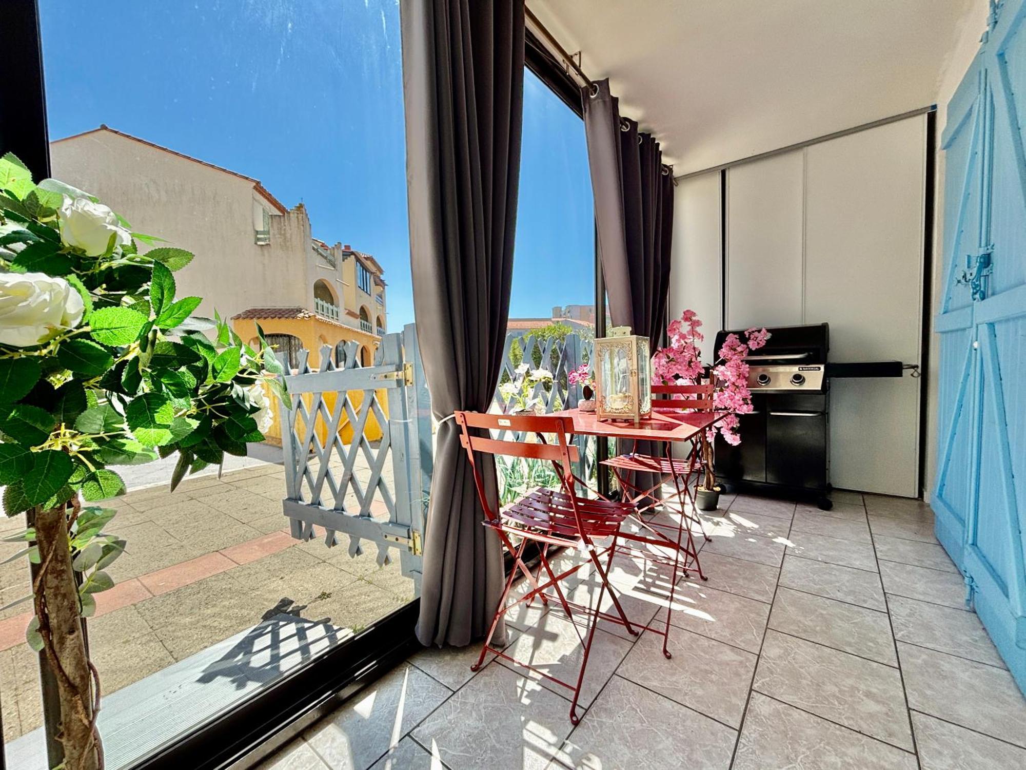 Logement De Plein Pied Tout Confort Le Barcares Bagian luar foto